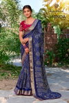 Vrinda Vol 7 By Kashvi Marshmello Bandhej Saree Wholesale Price In Surat
